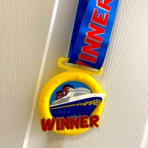 Disney Cruise Line winner medals